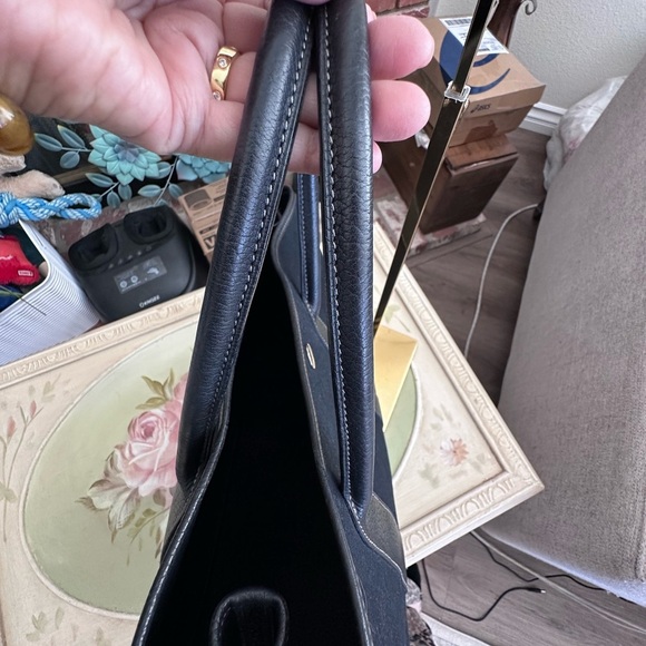 Hermès Garden Party MM Black Toile and Leather Tote Bag - Picture 5 of 16